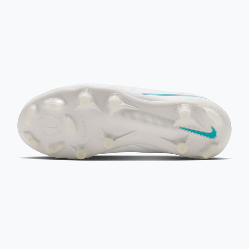Buty piłkarskie dziecięce Nike Phantom 6 Low Pro Jr FG/MG white/white/dusty cactus 9