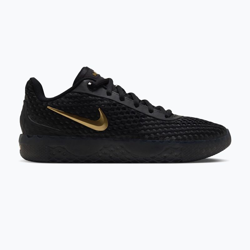 Buty do koszykówki męskie Nike LeBron Witness X black/black/iron grey/metallic gold