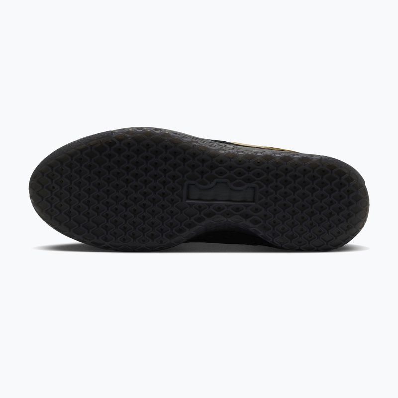 Buty do koszykówki męskie Nike LeBron Witness X black/black/iron grey/metallic gold 8