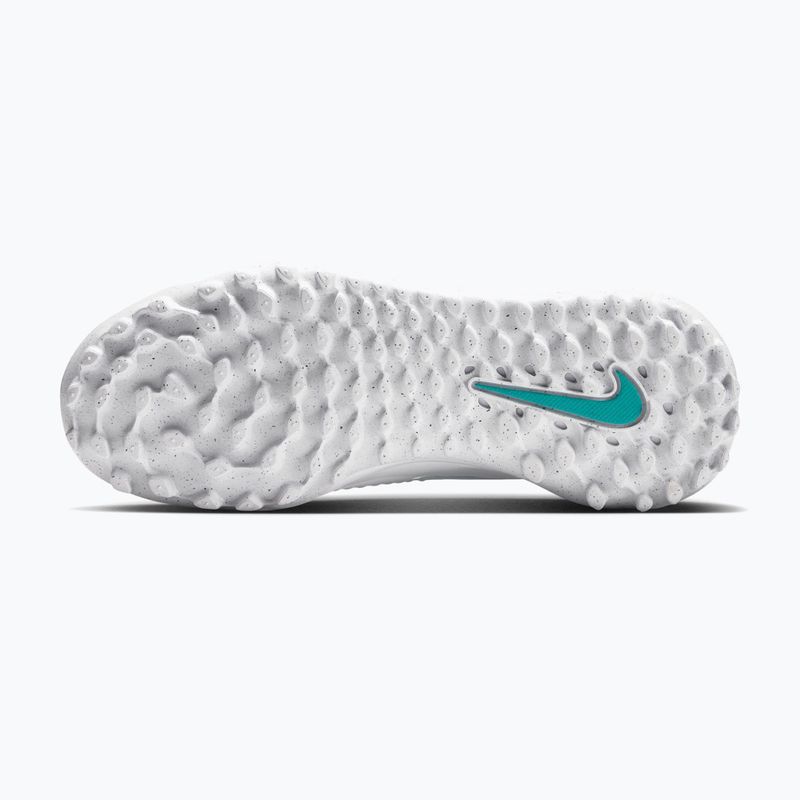 Buty piłkarskie dziecięce Nike Phantom 6 Low Academy Jr TF white/white/dusty cactus 4