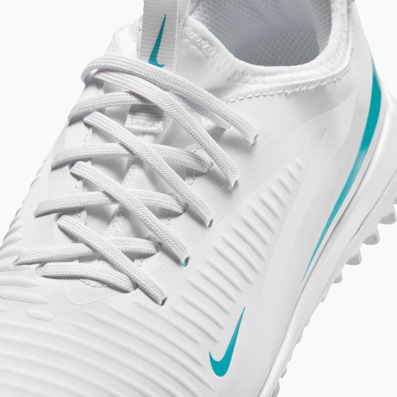 Buty piłkarskie dziecięce Nike Phantom 6 Low Academy Jr TF white/white/dusty cactus 5