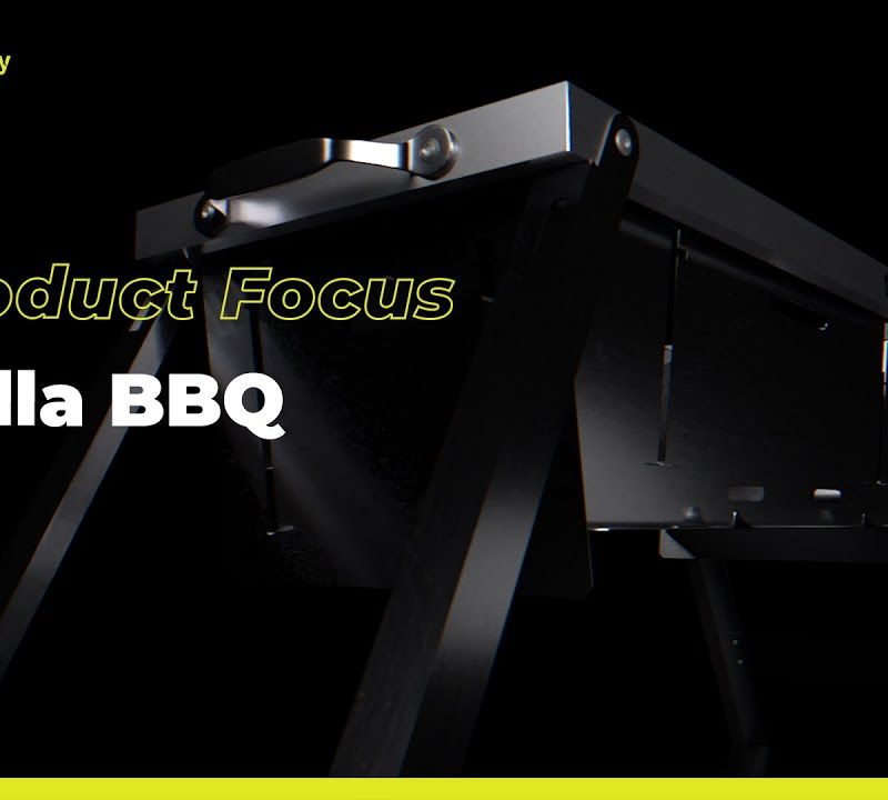 Grill RidgeMonkey Grilla Bbq szary RM417 3