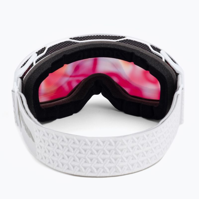 Gogle narciarskie Alpina Estetica QV white gloss/gold sph 3