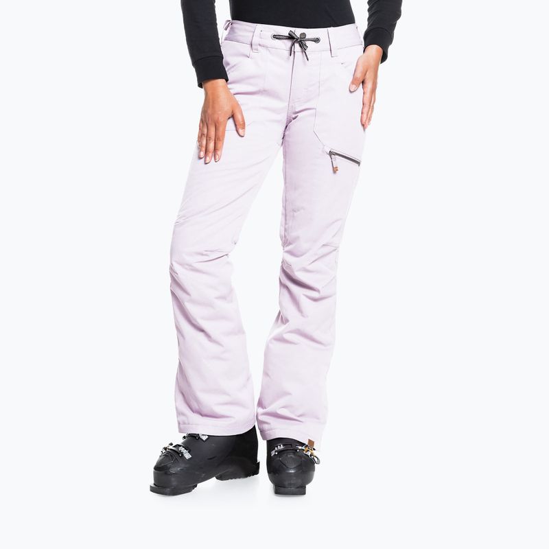 Spodnie snowboardowe damskie ROXY Nadia pink 5