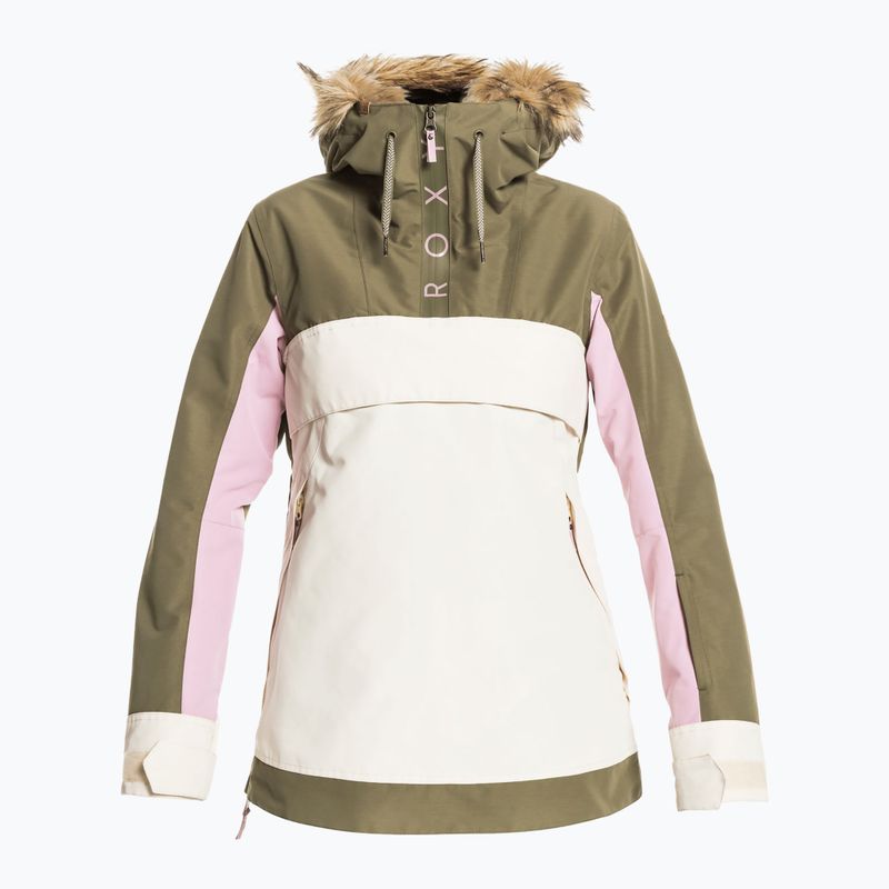 Kurtka snowboardowa damska ROXY Shelter green