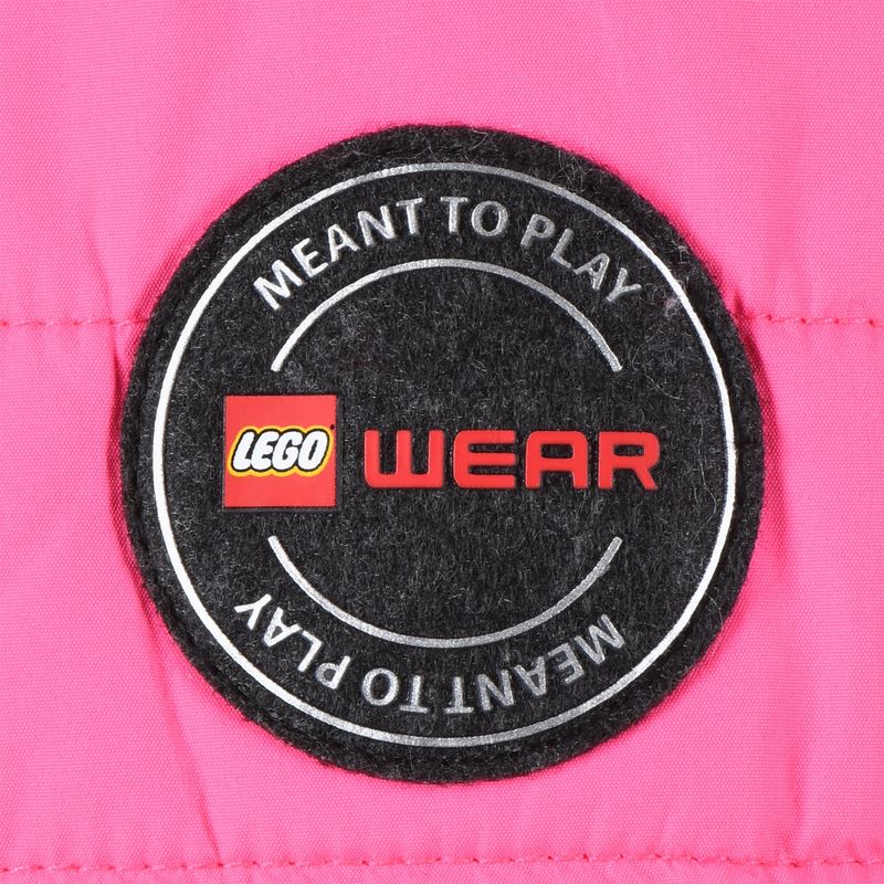 Kurtka narciarska dziecięca LEGO Lwjazmine 708 pink 5