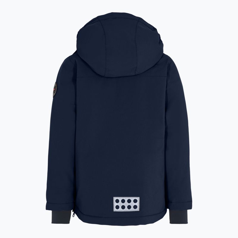 Kurtka narciarska dziecięca LEGO Lwjori 732 dark blue 2