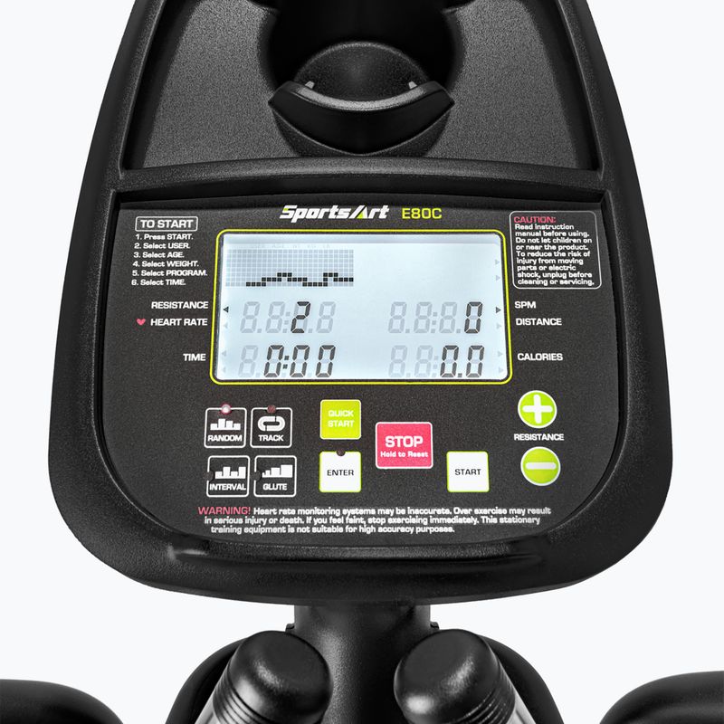 Orbitrek SportsArt E80C czarny mat 7