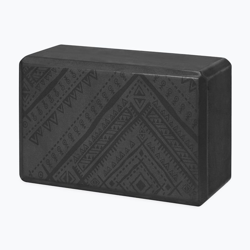 Kostka do jogi Gaiam Navajo czarna 63749 9