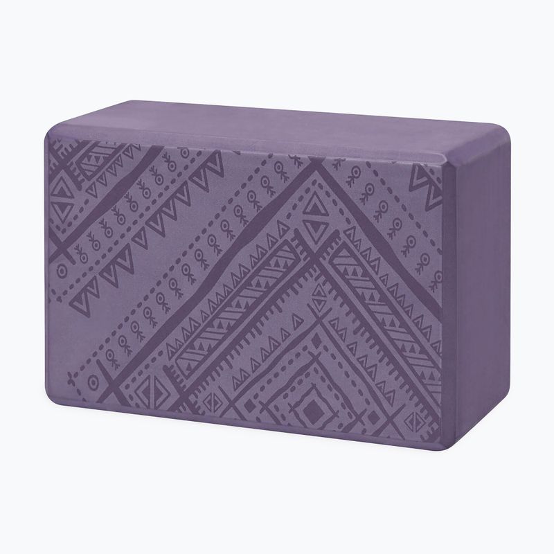 Kostka do jogi Gaiam fioletowa 63682 9