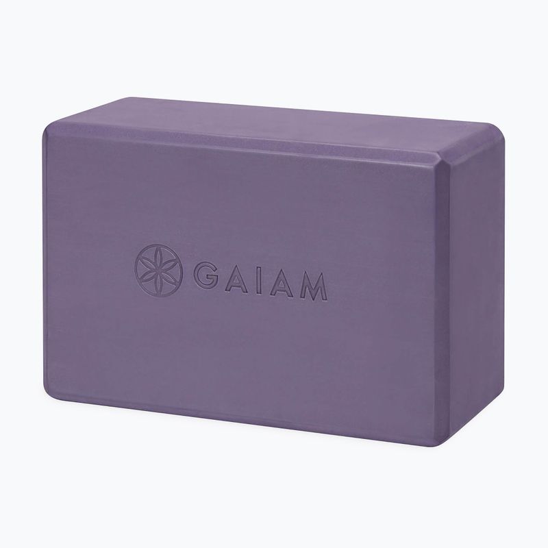 Kostka do jogi Gaiam fioletowa 63682 11