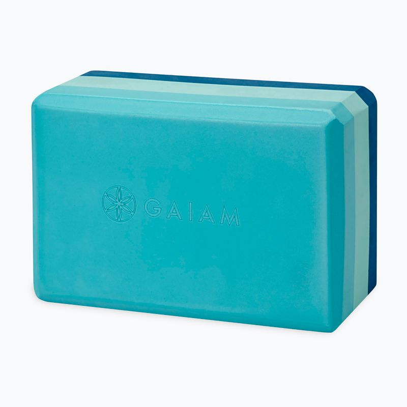 Kostka do jogi Gaiam niebieska 62912 10