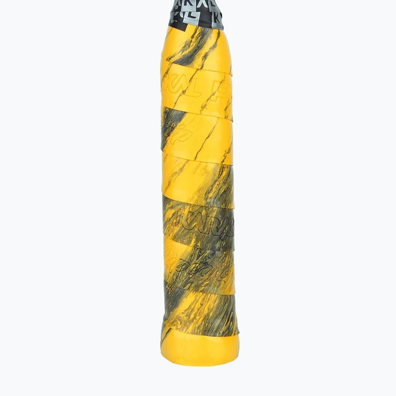 Owijka do rakiet squash Karakal Pu Super Grip Multi yellow / black 2