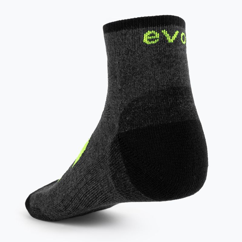 Skarpety Evoq Trainer graphite/black/yellow 2
