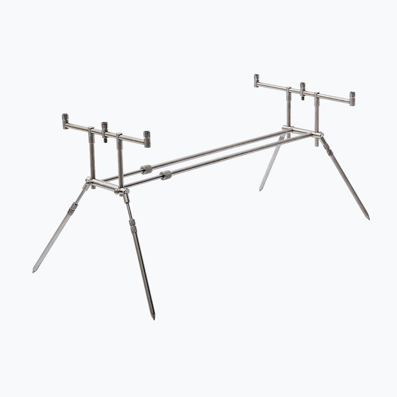 Stojak na wędki Prologic Stainless Steel 3 Rod Pod szary 72766