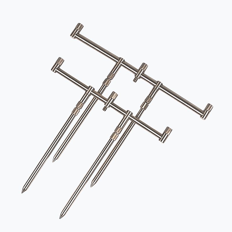 Stojak na wędki Prologic Stainless Steel 3 Rod Pod szary 72766 3
