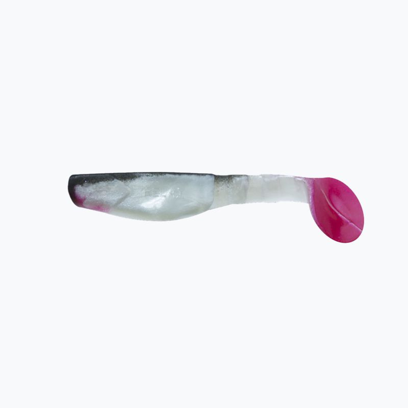 Przynęta gumowa Relax Terminator 3 Red Tail 4 szt. black/white pearl