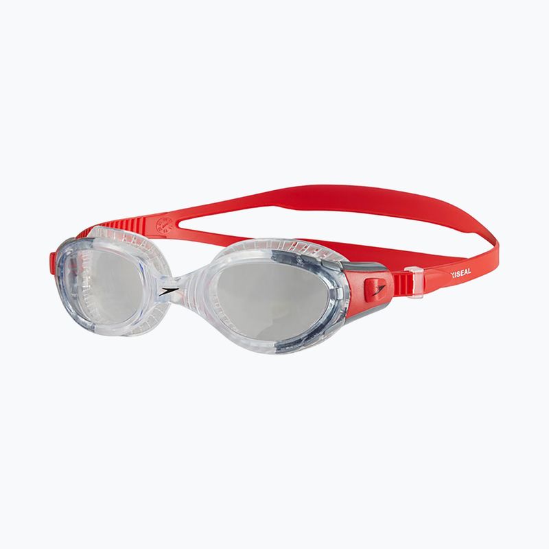 Okulary do pływania Speedo Futura Biofuse Flexiseal lava red/clear 5
