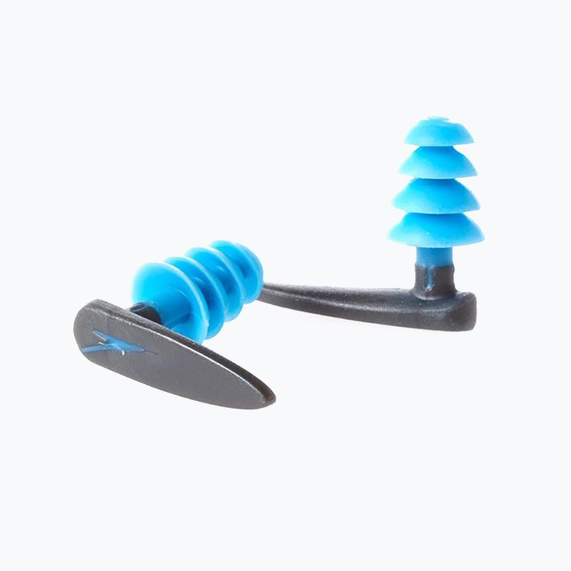Zatyczki do uszu Speedo Biofuse Aquatic Earplug dark grey/blue