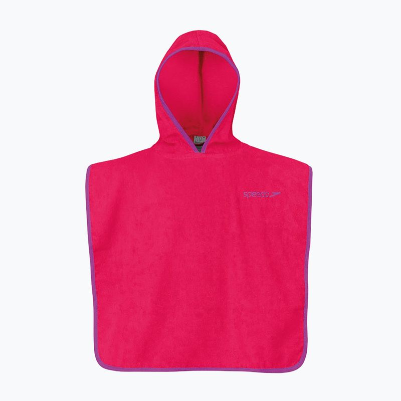 Ponczo dziecięce Speedo Poncho Microterry raspberry fill