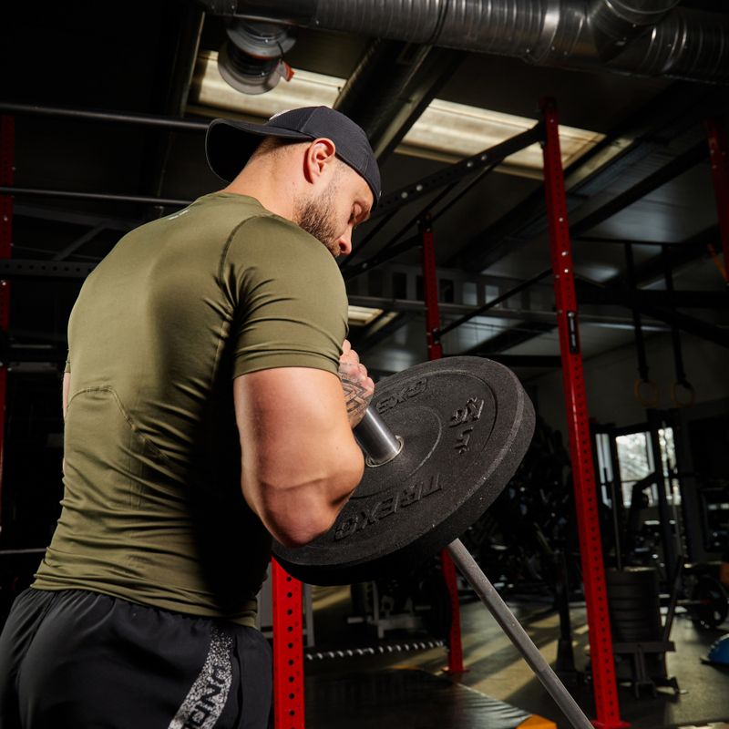 Obciążenie bumperowe olimpijskie XTREXO TRX-BMP005 5 kg czarne 7