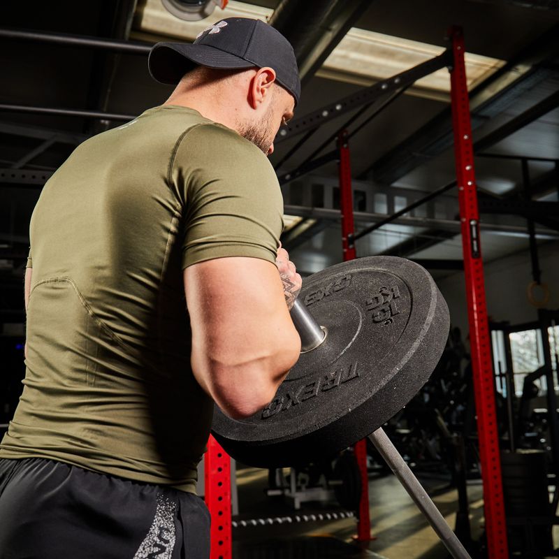 Obciążenie bumperowe olimpijskie XTREXO TRX-BMP010 10 kg czarne 9