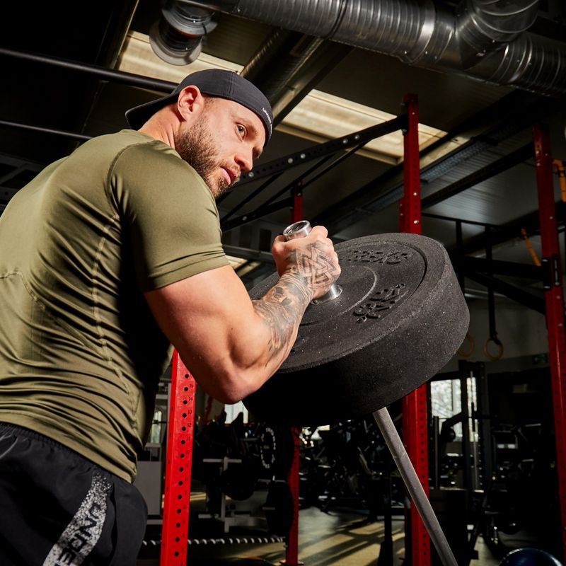 Obciążenie bumperowe olimpijskie XTREXO TRX-BMP020 20 kg czarne 6