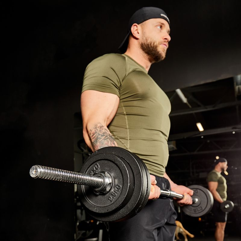 Zestaw hantli ze sztangą XTREXO DK50 50 kg 6