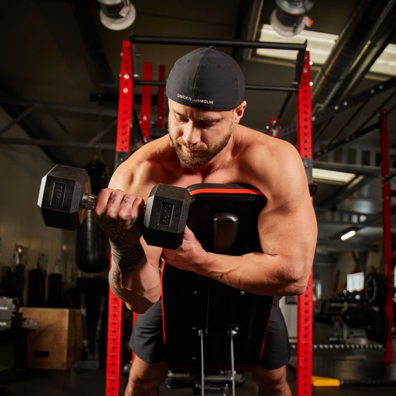 Hantel ogumowany XTREXO Hex 7.5 kg 7