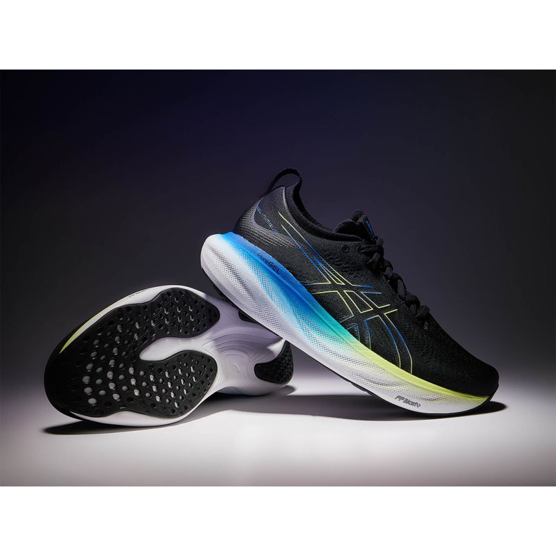 Buty do biegania męskie ASICS Gel-Nimbus 25 black/glow yellow 16