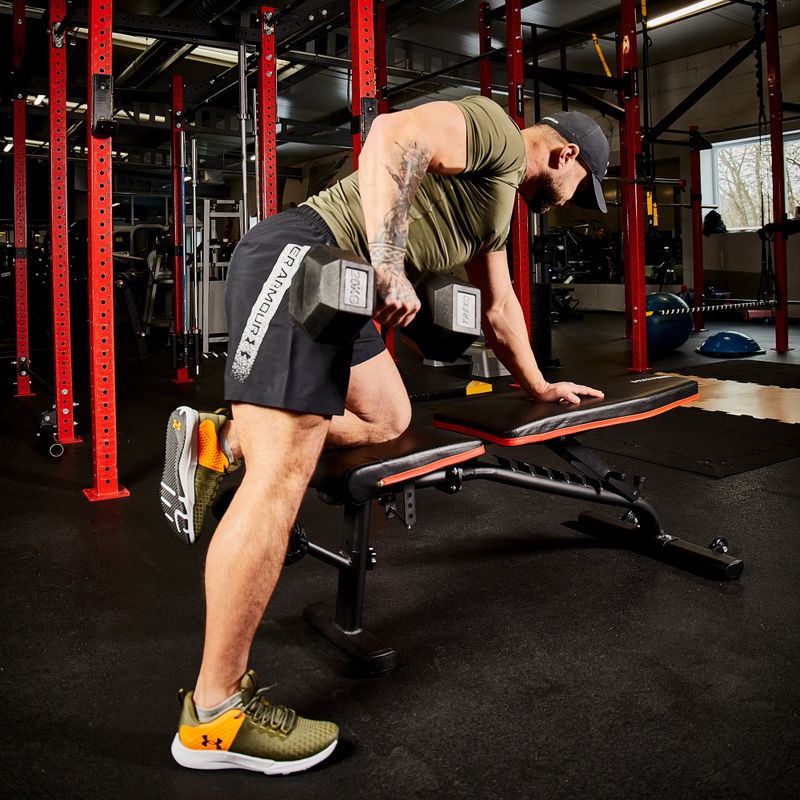 Ławka treningowa XTREXO B100 max. 300 kg czarna 8