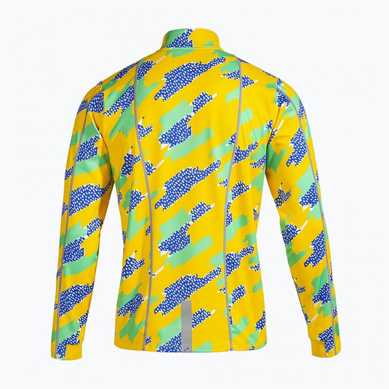 Bluza do biegania męska Joma R-Trail Nature yellow 5