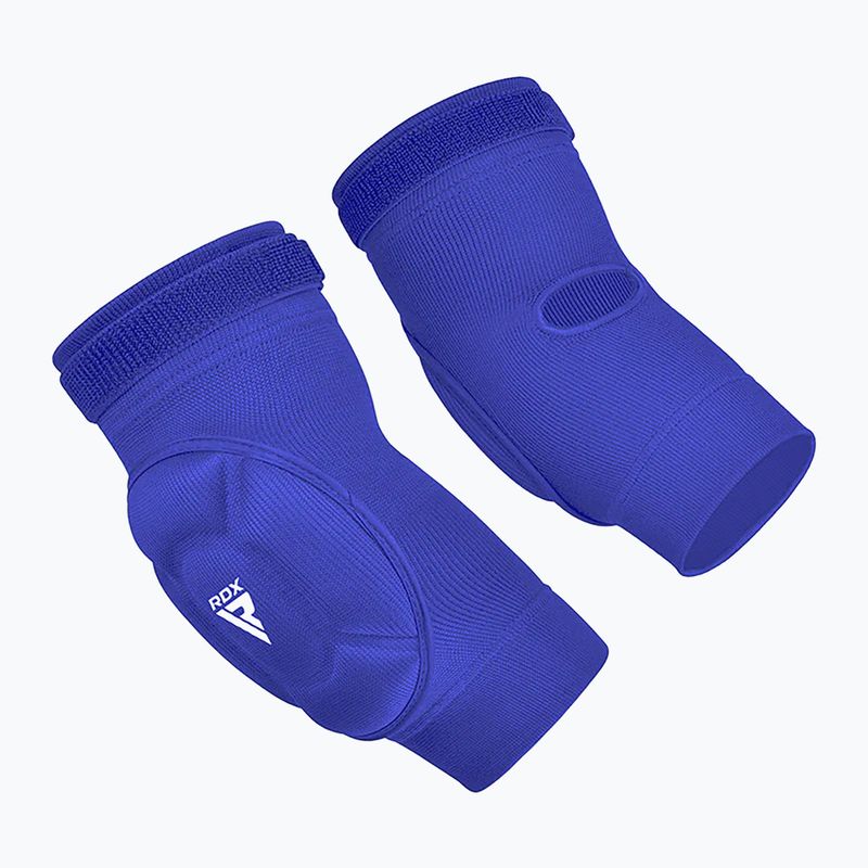 Ochraniacze na łokcie RDX Hosiery Elbow Foam blue/white 3