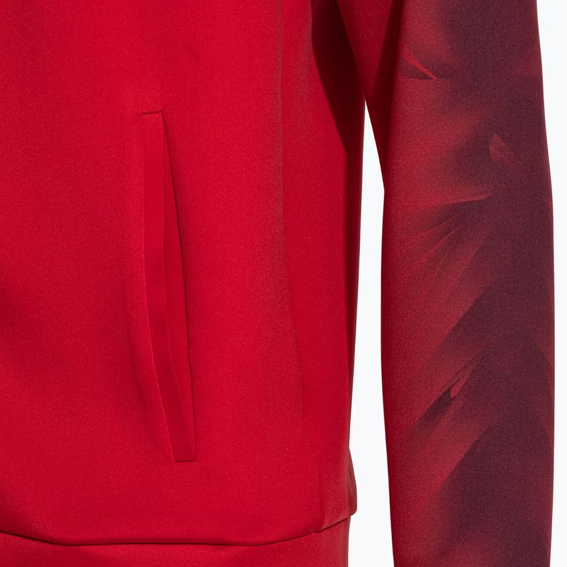 Bluza do biegania męska Joma Elite XI Full Zip red 5