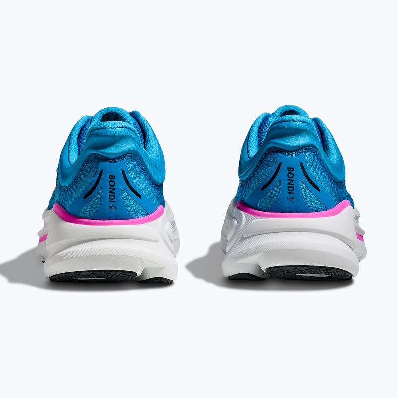 Buty do biegania damskie HOKA Bondi 9 skyward blue/neon fuchsia 6