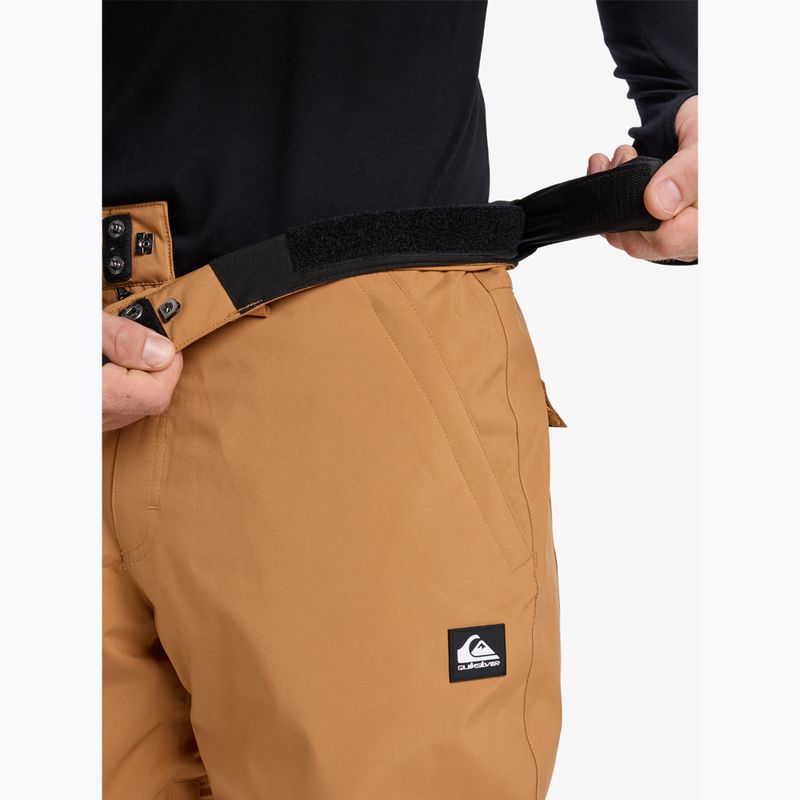 Spodnie snowboardowe męskie Quiksilver Estate almond 8