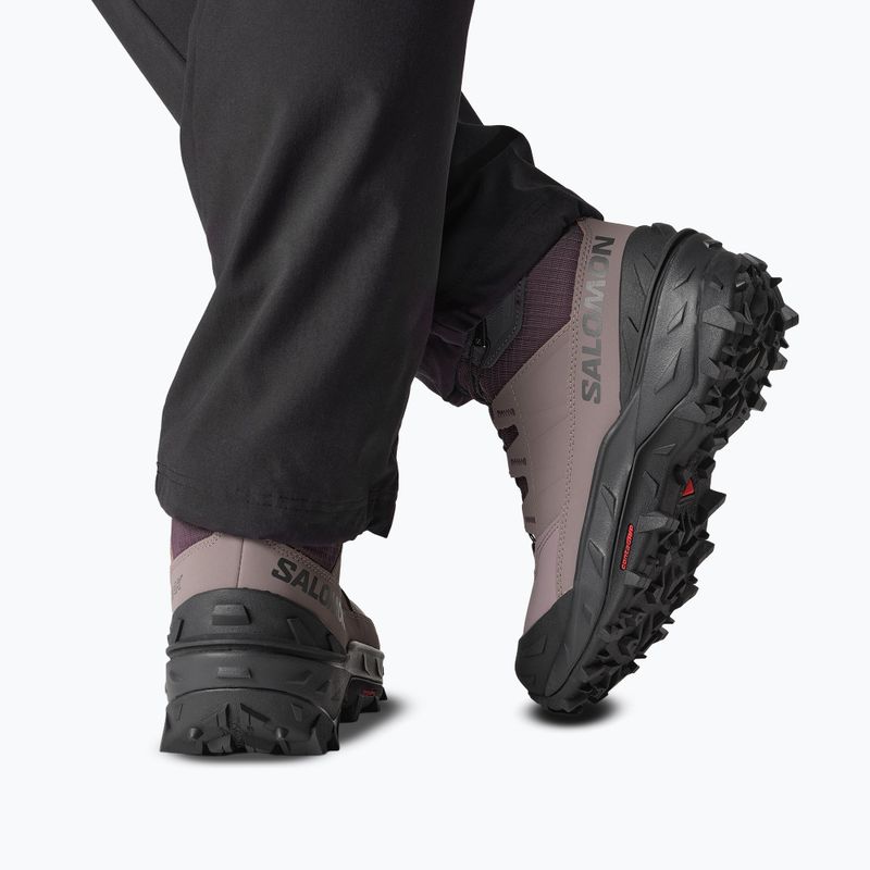 Buty trekkingowe damskie Salomon Crosstrak Powder WP nine iron/shark 7