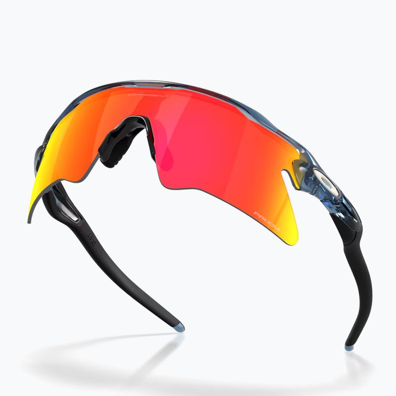 Okulary przeciwsłoneczne Oakley Radar EV Heater trans abyss/prizm ruby 4