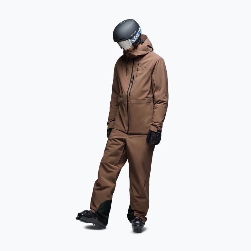 Spodnie narciarskie męskie Oakley Canopy Insulated dark umber 2