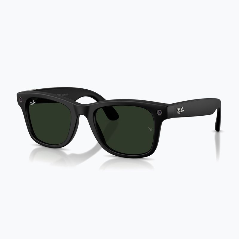Okulary z kamerą Ray-Ban Meta Wayfarer matte black/trs g.green 7
