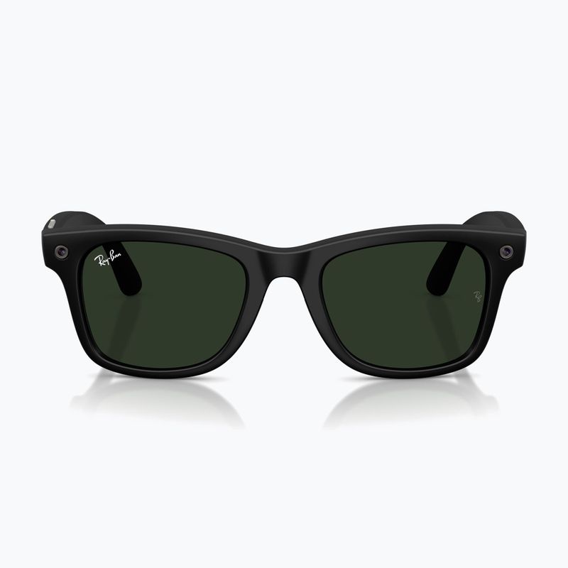 Okulary z kamerą Ray-Ban Meta Wayfarer matte black/trs g.green 8