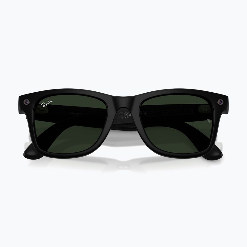 Okulary z kamerą Ray-Ban Meta Wayfarer matte black/trs g.green 9