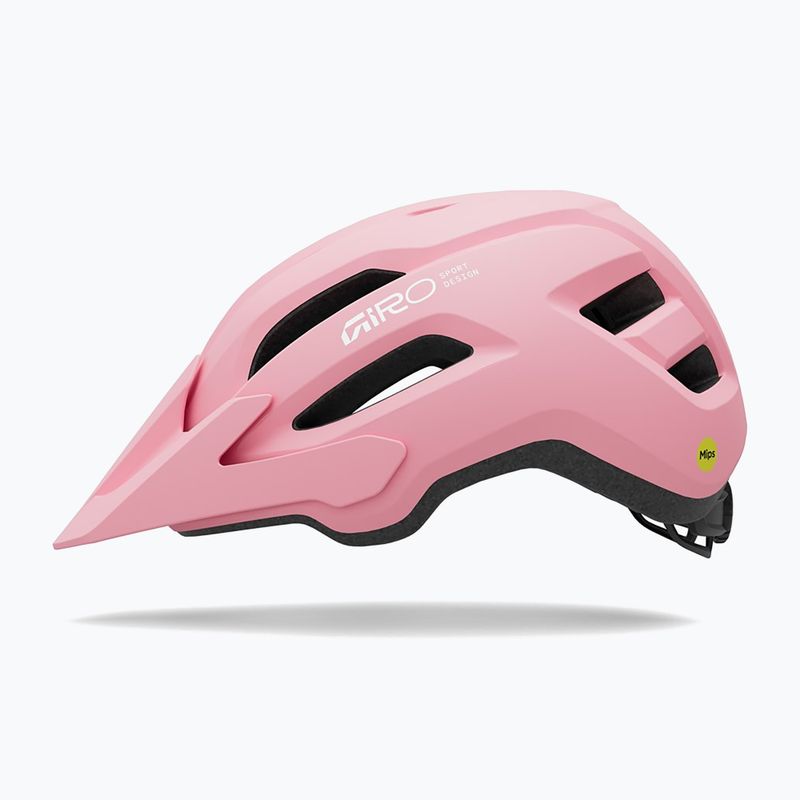 Kask rowerowy dziecięcy Giro Fixture II MIPS matte light pink 2