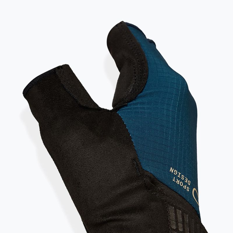 Rękawiczki rowerowe męskie Giro Bravo II Gel sapphire 3
