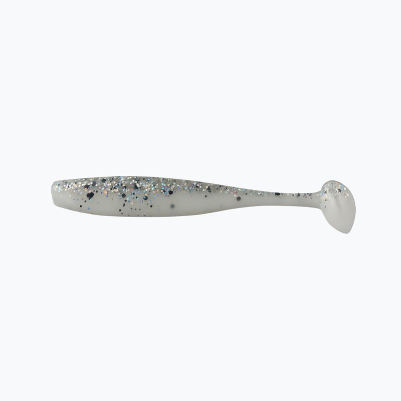 Przynęta gumowa Relax Bass 2.5 Laminated 4 szt. clear/black/hologram glitter/white
