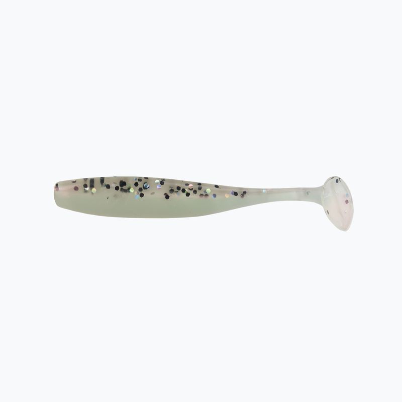 Przynęta gumowa Relax Bass 2.5 Laminated 4 szt. clear/black/hologram glitter/pearl