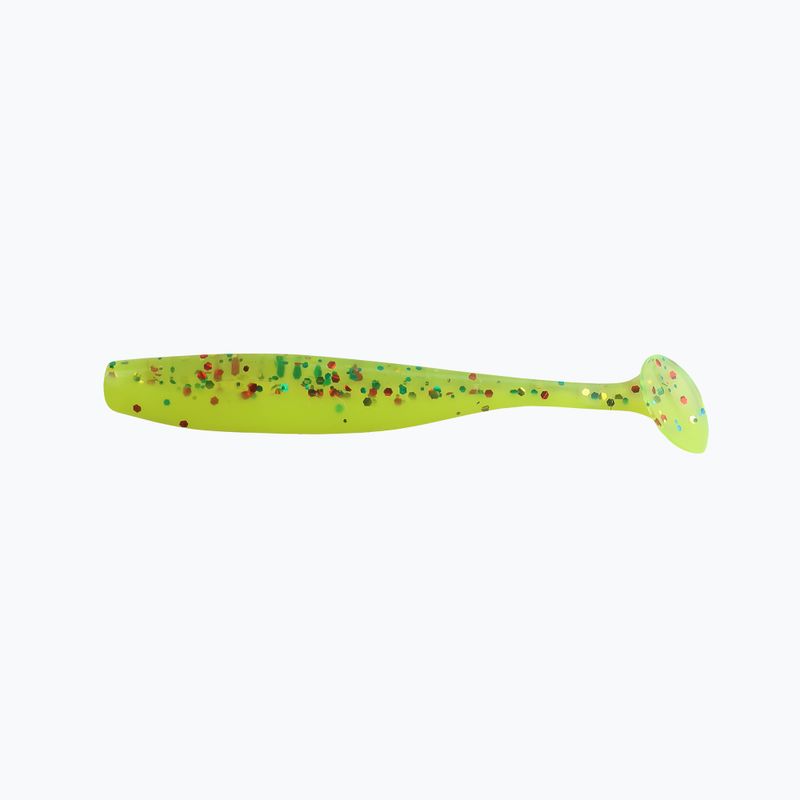 Przynęta gumowa Relax Bass 2.5 Laminated 4 szt. chartreuse multi glitter/silk