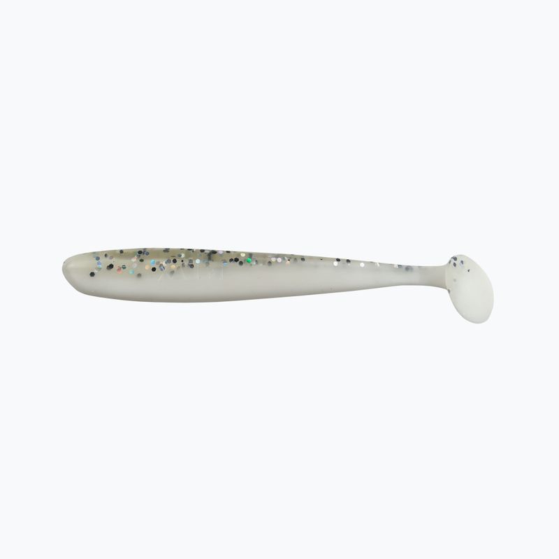 Przynęta gumowa Relax Bass 3 Laminated 4 szt. clear/black/hologram glitter/white