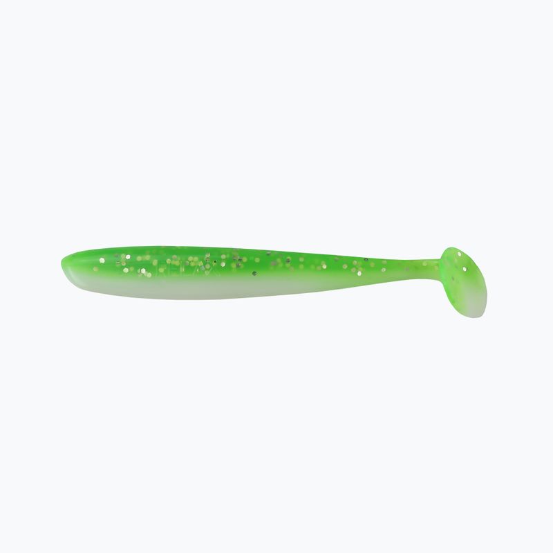 Przynęta gumowa Relax Bass 3 Laminated 4 szt. lime/hologram glitter/white