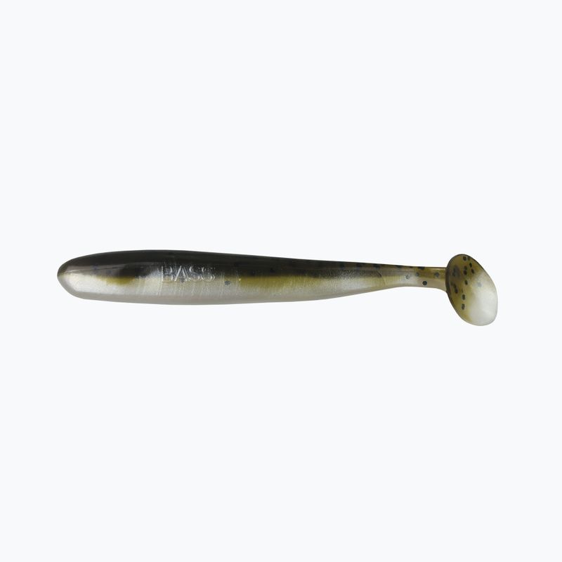 Przynęta gumowa Relax Bass 3 Laminated 4 szt. white pearl green pumpkin/black glitter